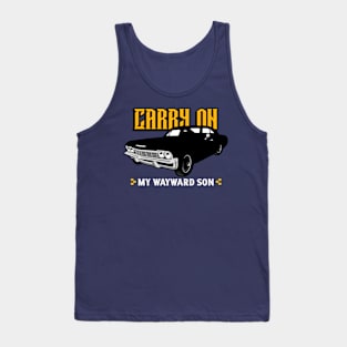 Supernatural Carry On My Wayward Son Baby Tank Top